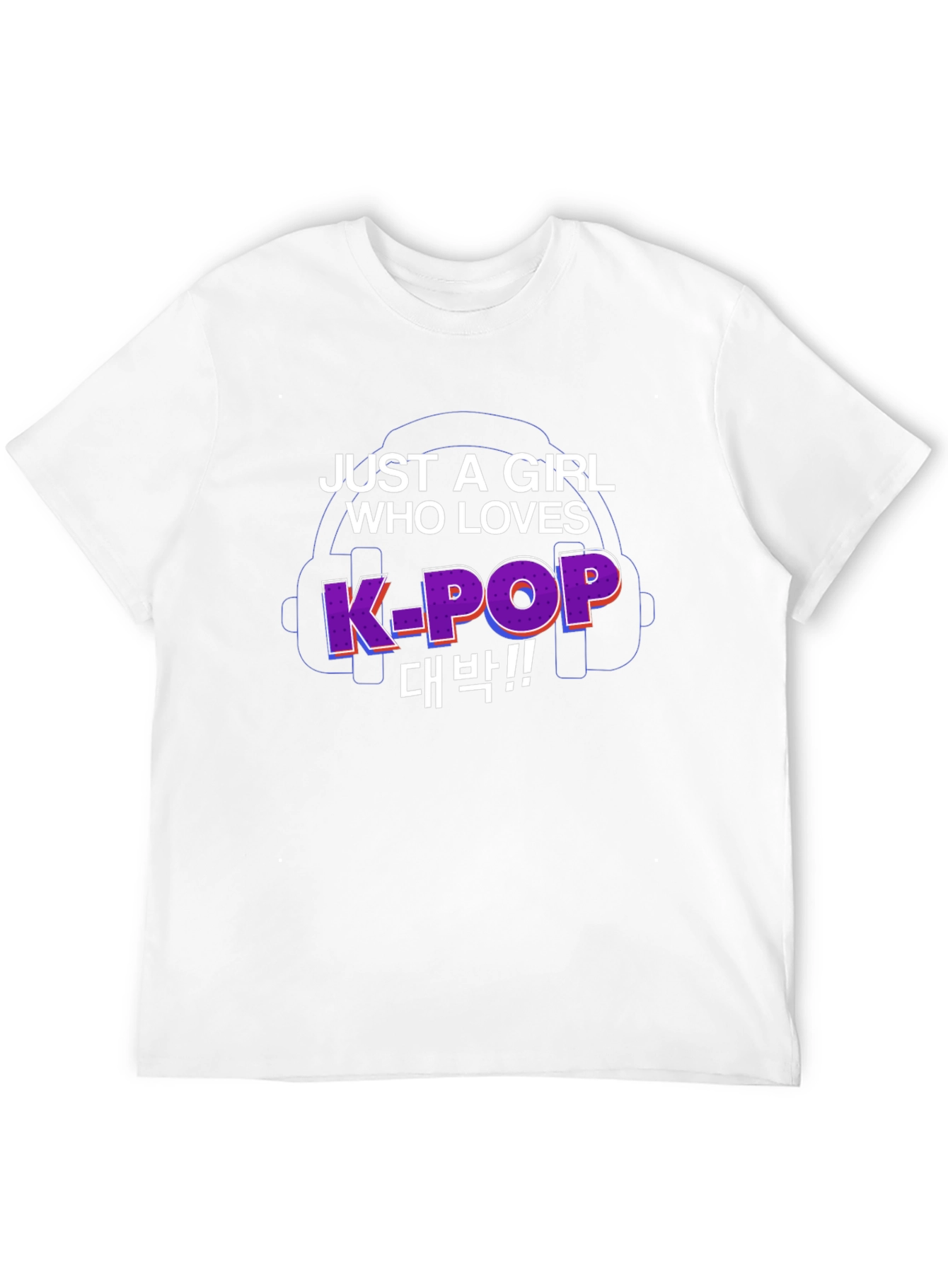 K-Pop Fan Black T-Shirt