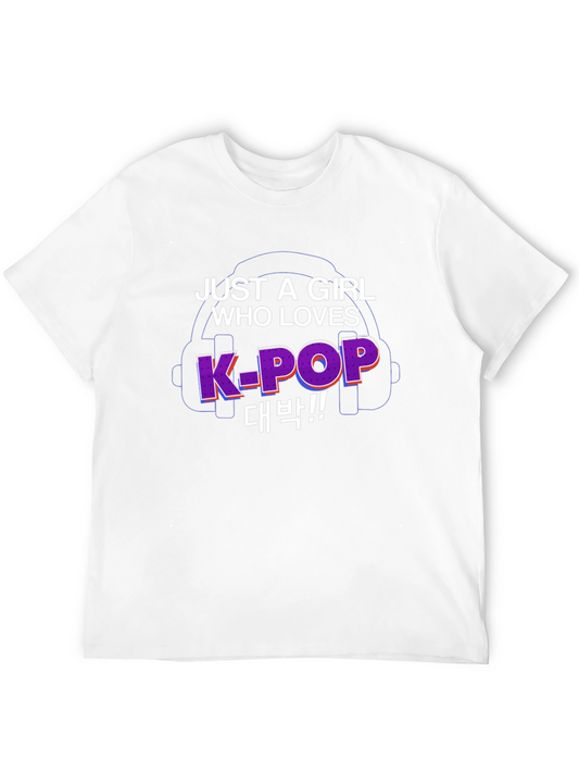 K-Pop Fan Black T-Shirt