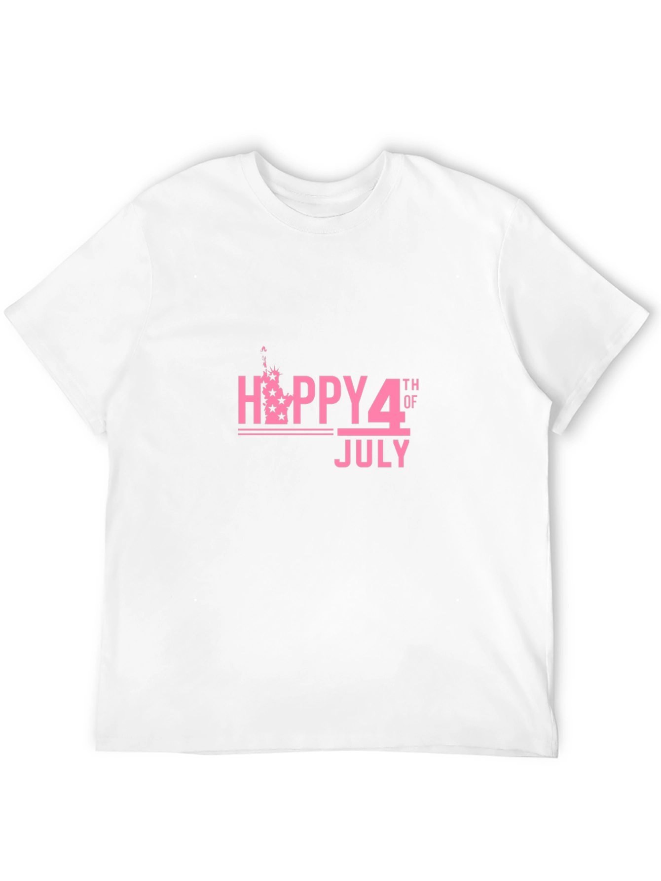 Happy 4th of July Graphic Tee - Black
