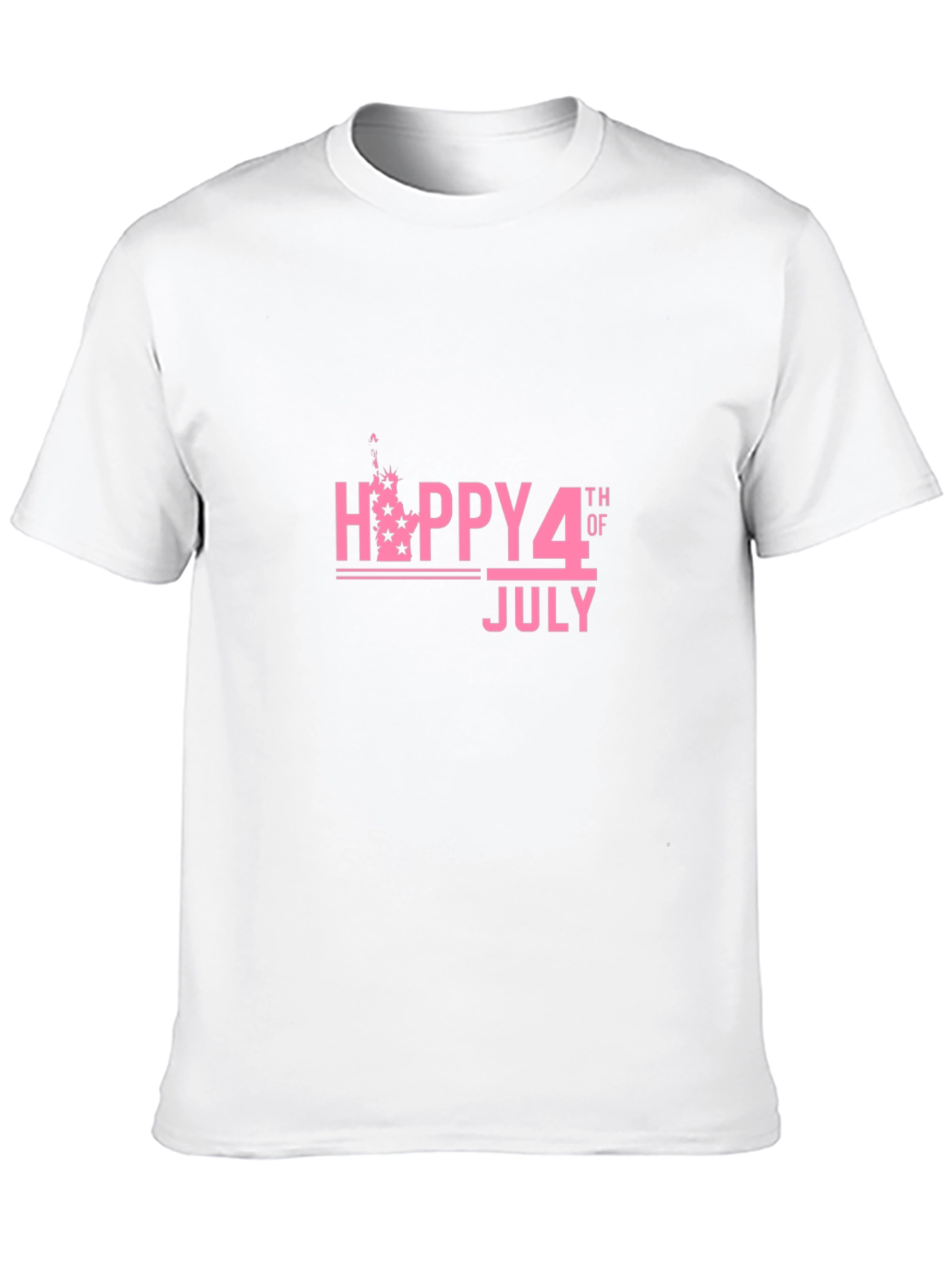 Happy 4th of July Graphic Tee - Black