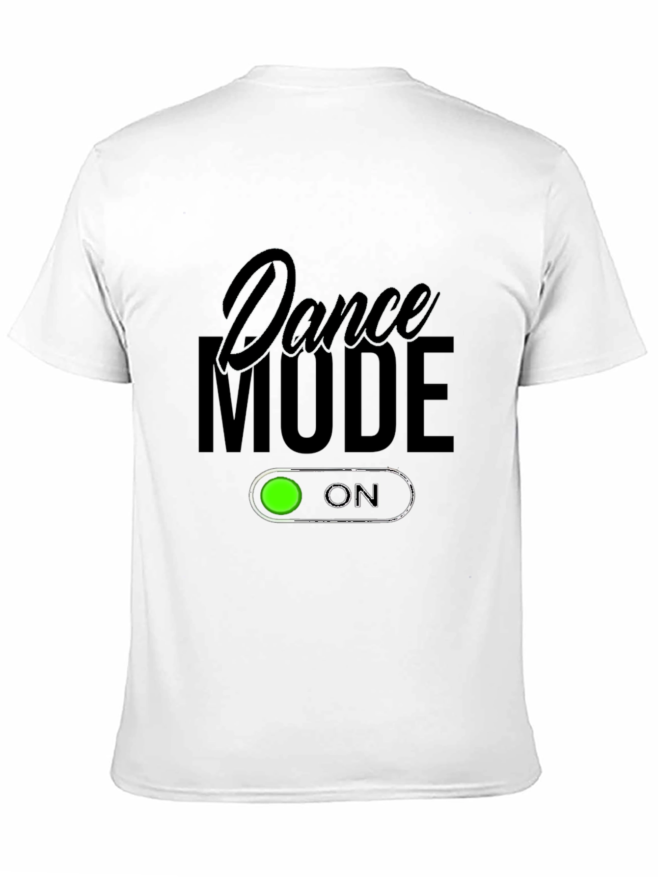 Dance Mode On Black T-Shirt