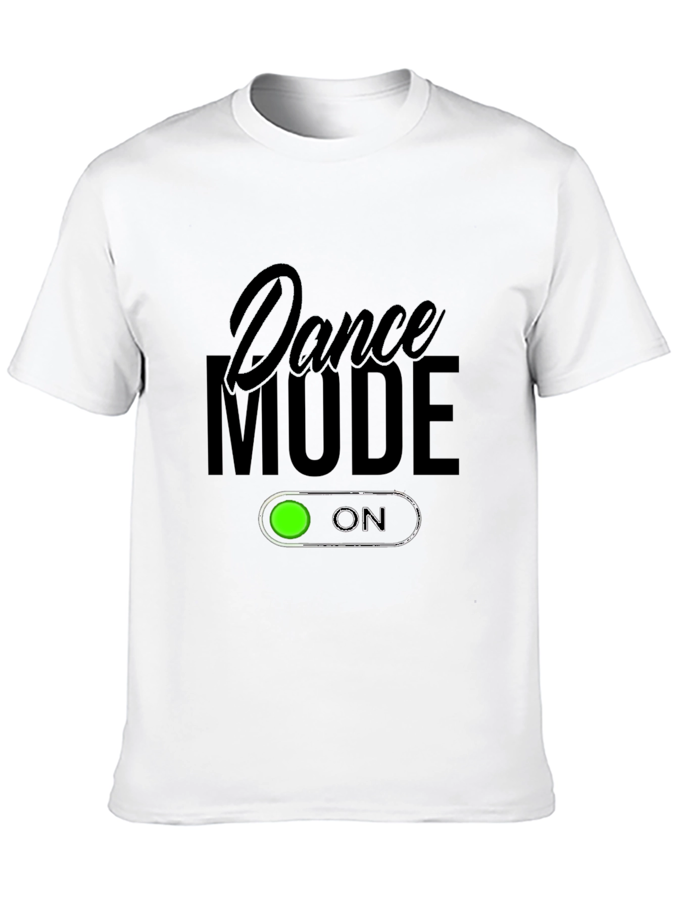 Dance Mode On Black T-Shirt