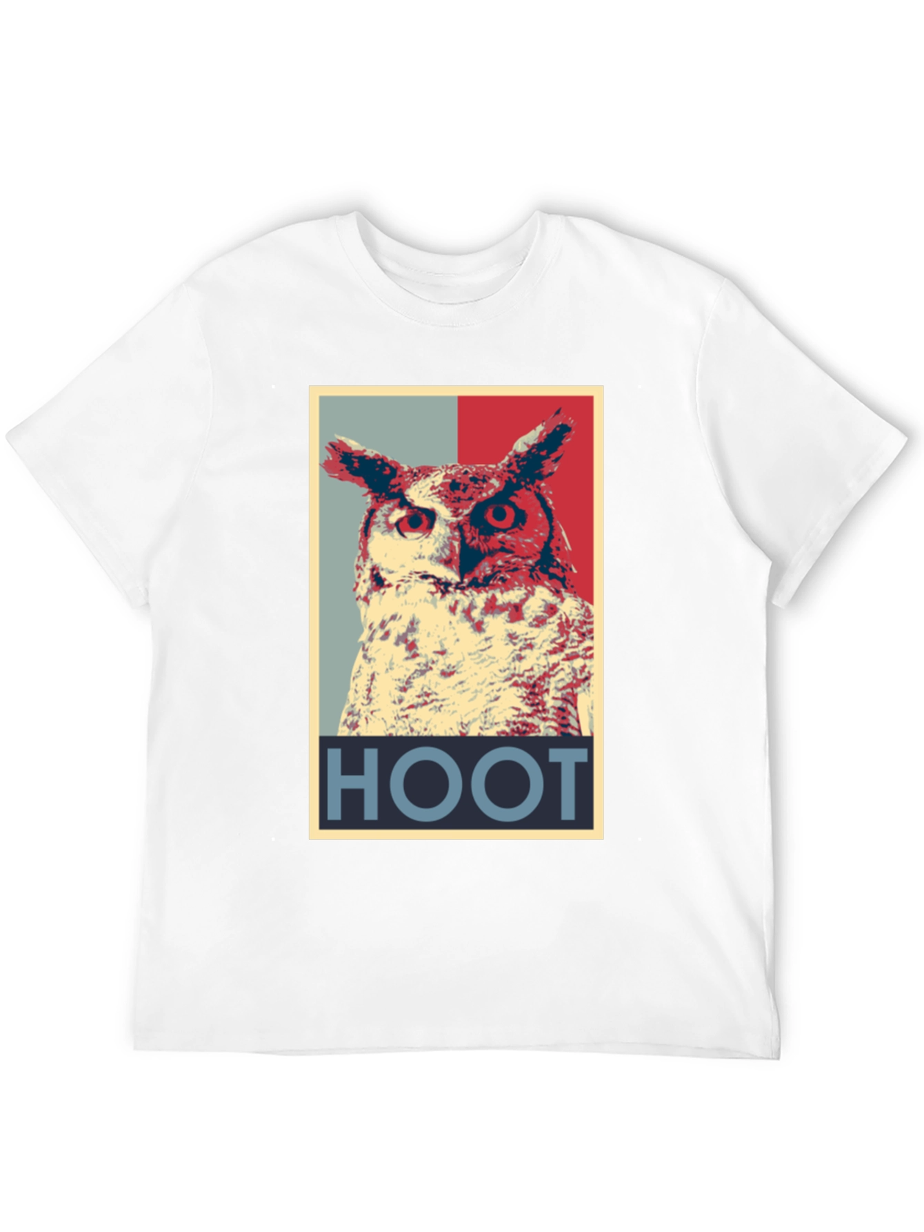 Hoot Owl Graphic Tee - Mens Black T-Shirt