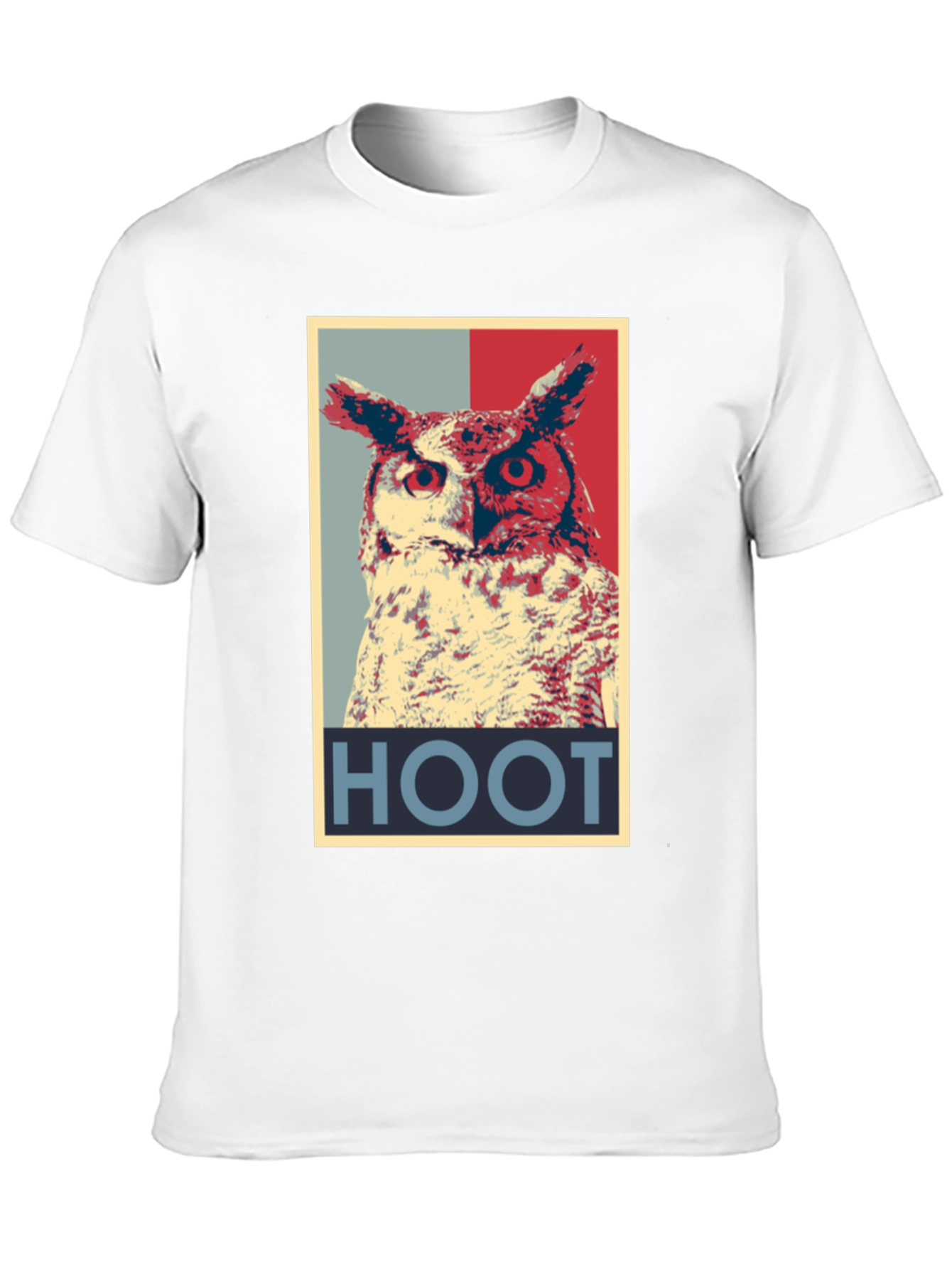 Hoot Owl Graphic Tee - Mens Black T-Shirt