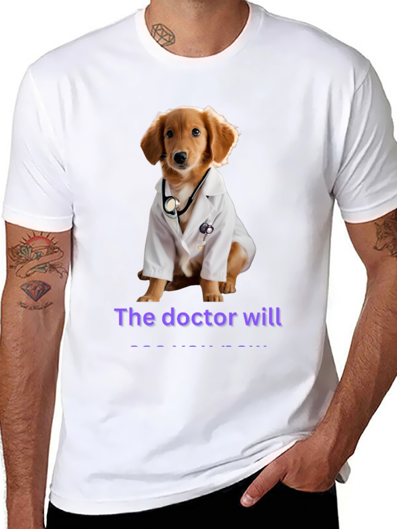 Dog Doctor T-Shirt - Funny Pet Lover Tee