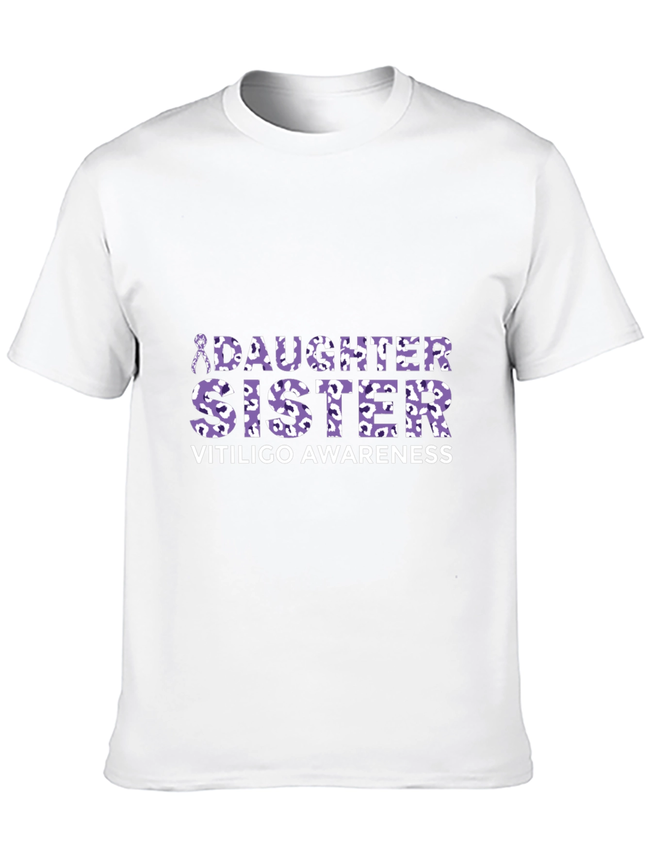 Vitiligo Awareness Daughter Sister T-Shirt