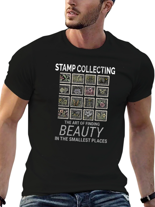Stamp Collecting Beauty T-Shirt