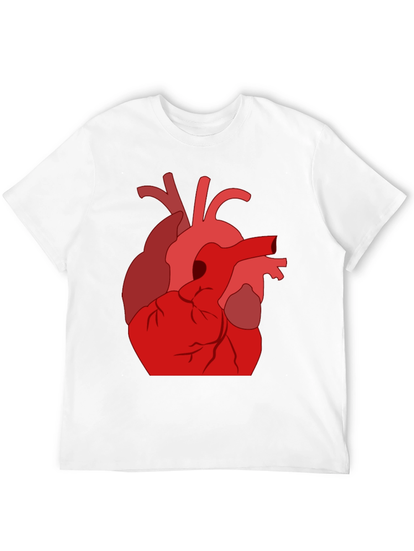 Anatomical Heart Graphic T-Shirt - Unique Design