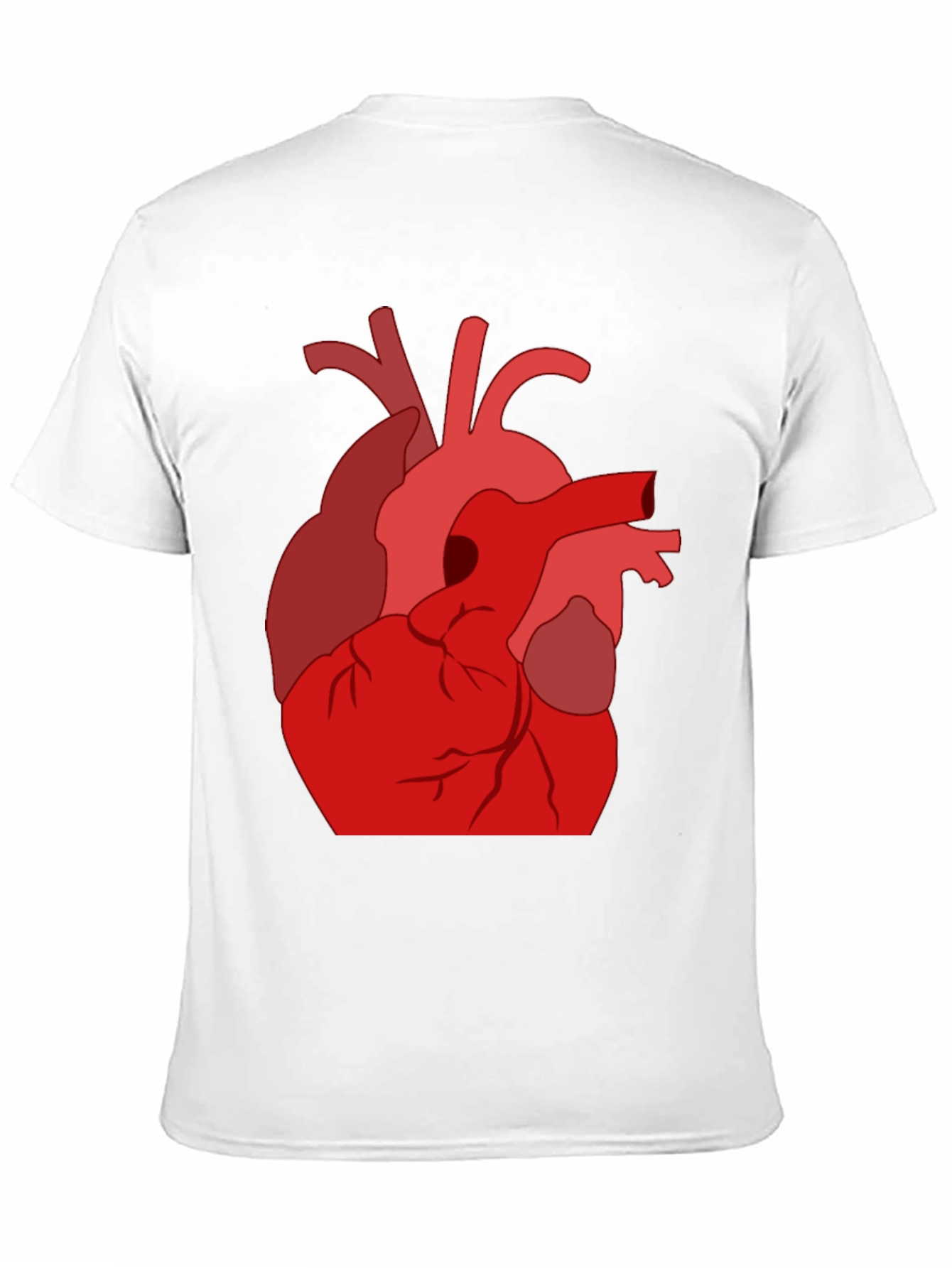 Anatomical Heart Graphic T-Shirt - Unique Design