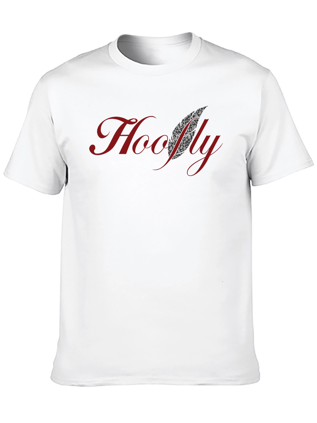 Hoofly Graphic Tee - Stylish Black T-Shirt