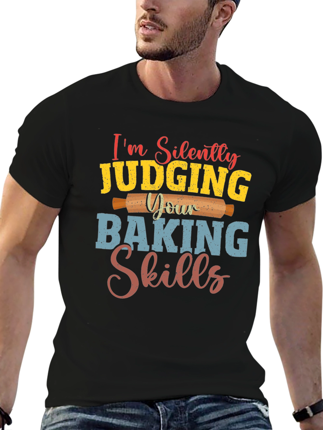 Baking Skills Graphic Tee - Funny Baker T-Shirt