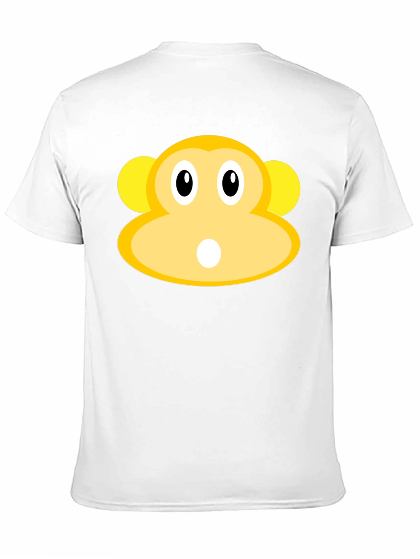 Monkey Face Graphic Tee - Black T-Shirt