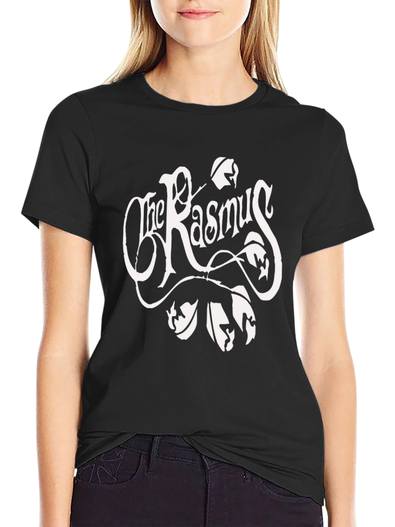 The Rasmus Band Logo Black Graphic Tee