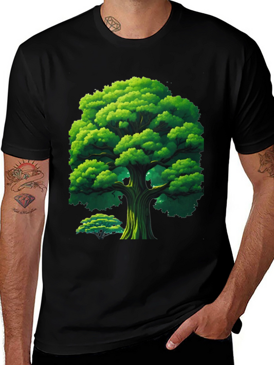 Arboreal Graphic Tee - Nature Inspired Design
