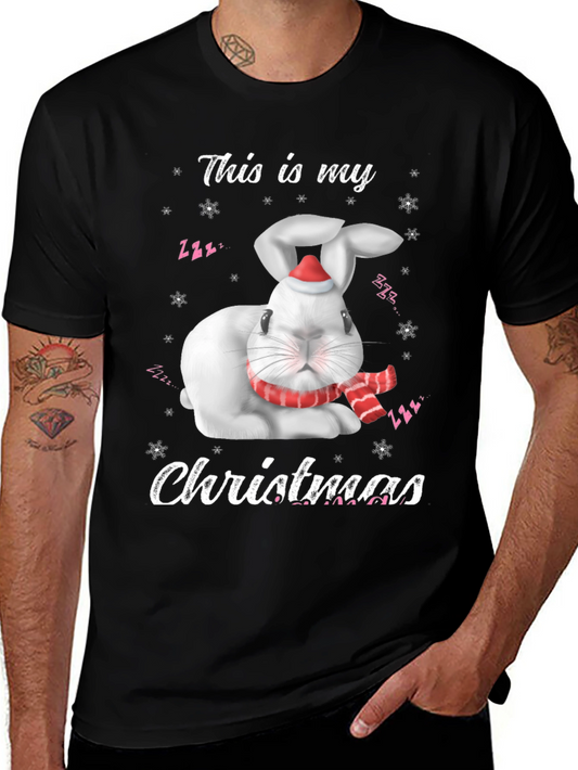 Cute Rabbit Christmas T-Shirt