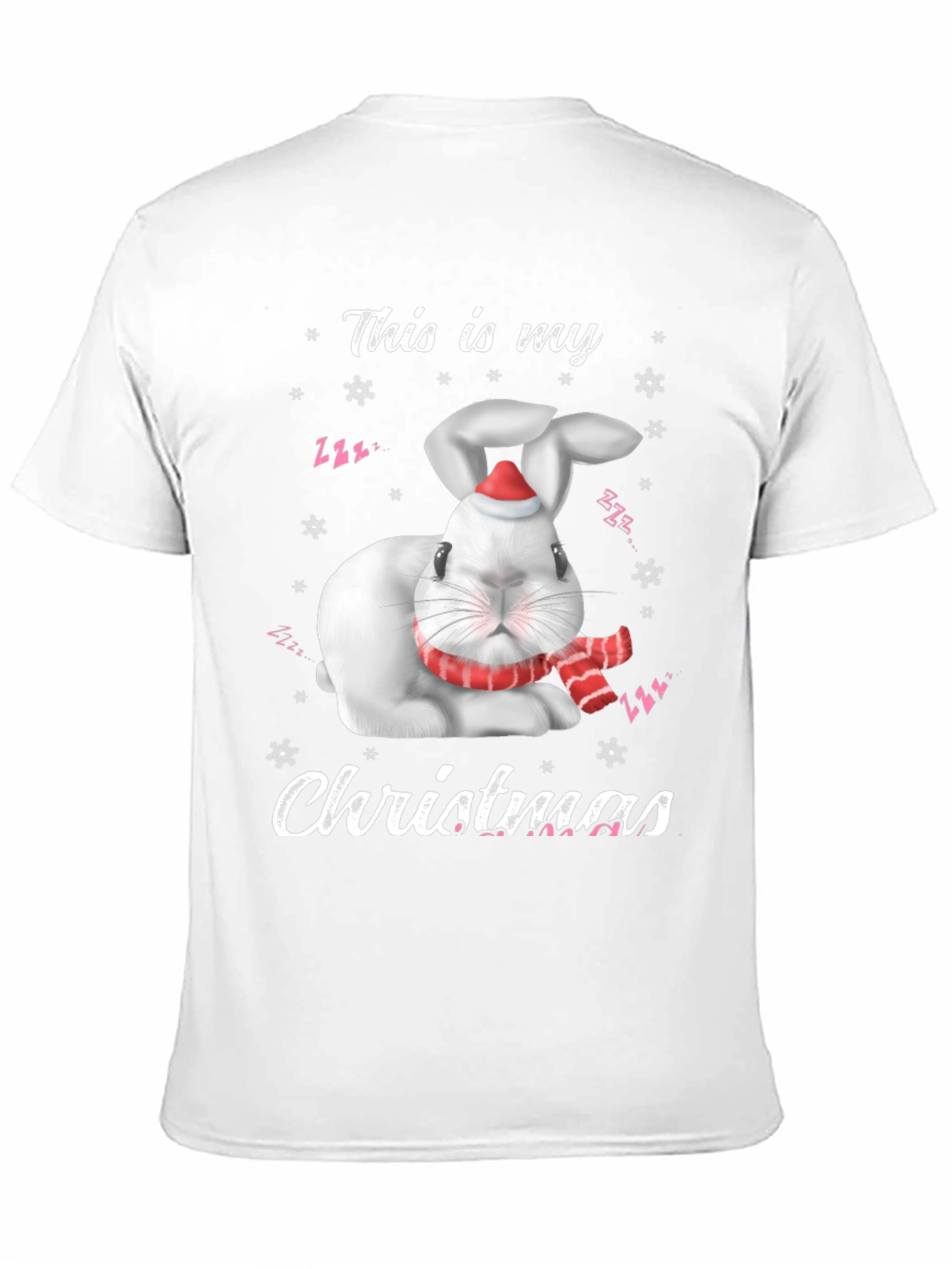 Cute Rabbit Christmas T-Shirt