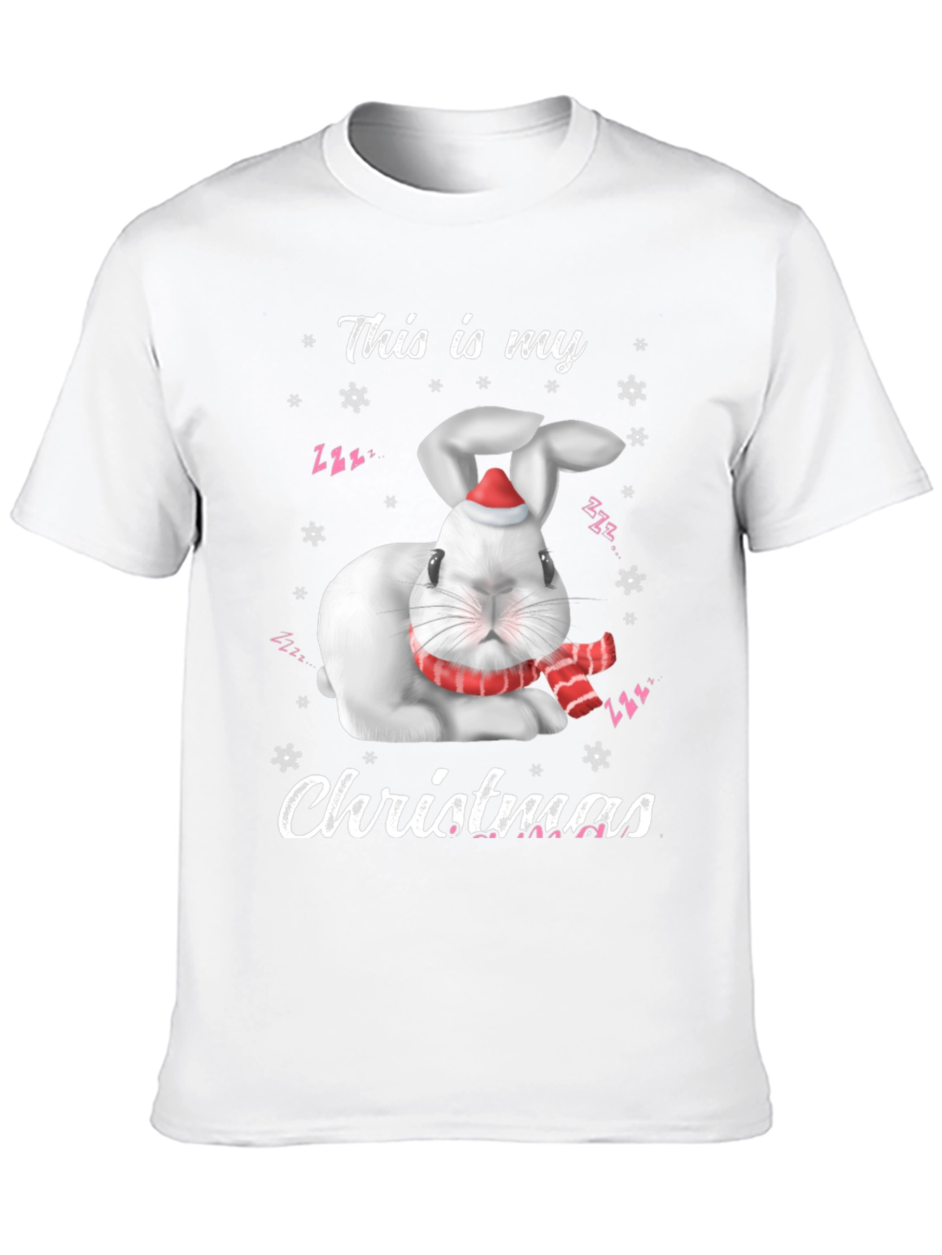 Cute Rabbit Christmas T-Shirt