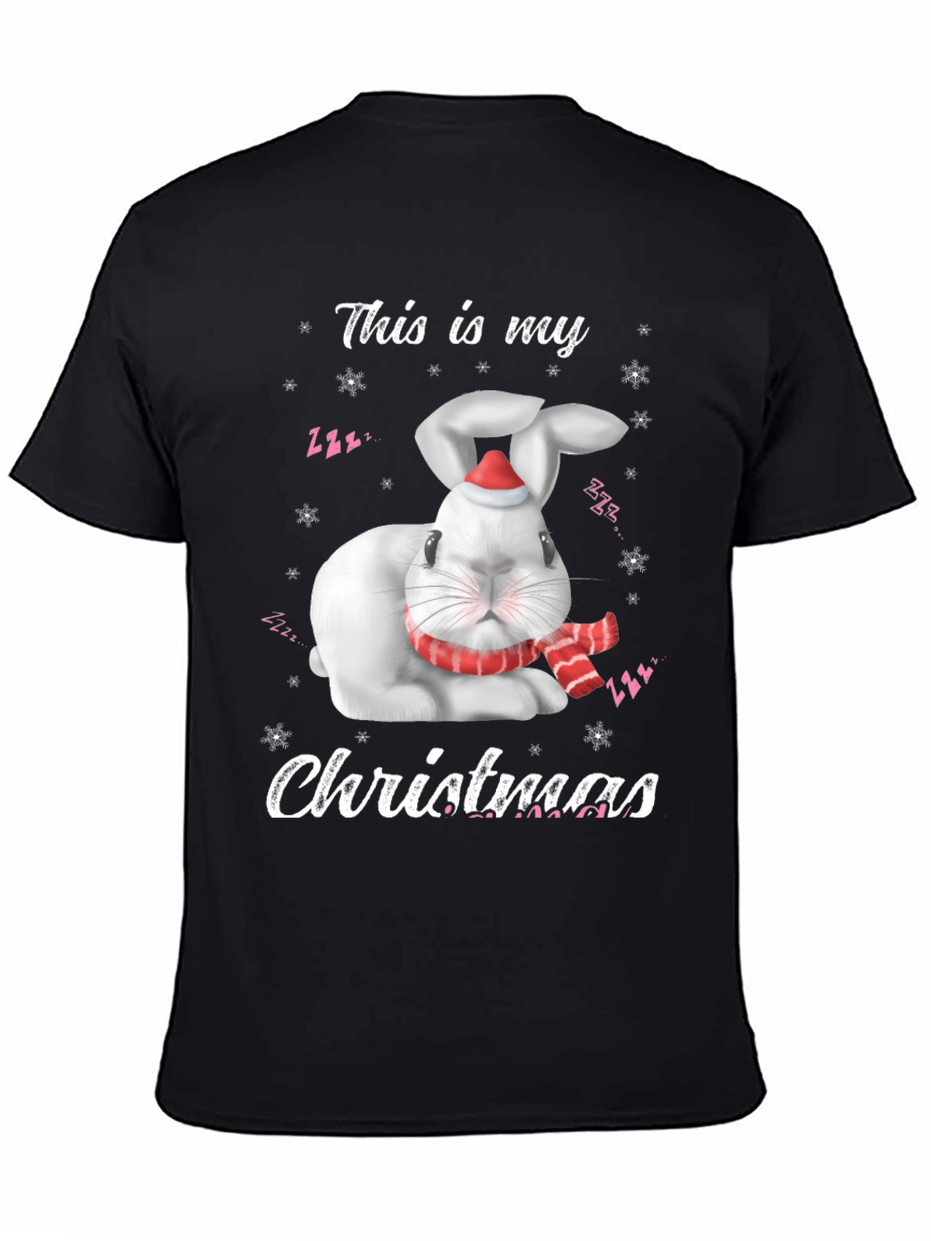 Cute Rabbit Christmas T-Shirt