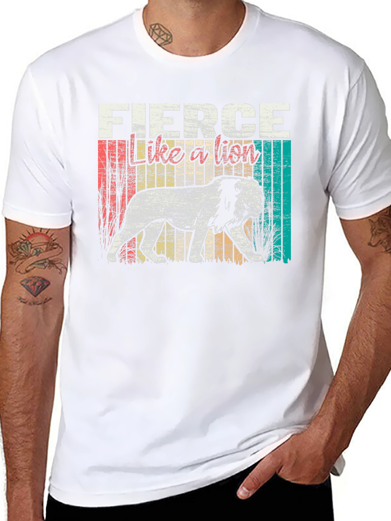 Fierce Like a Lion Graphic Tee
