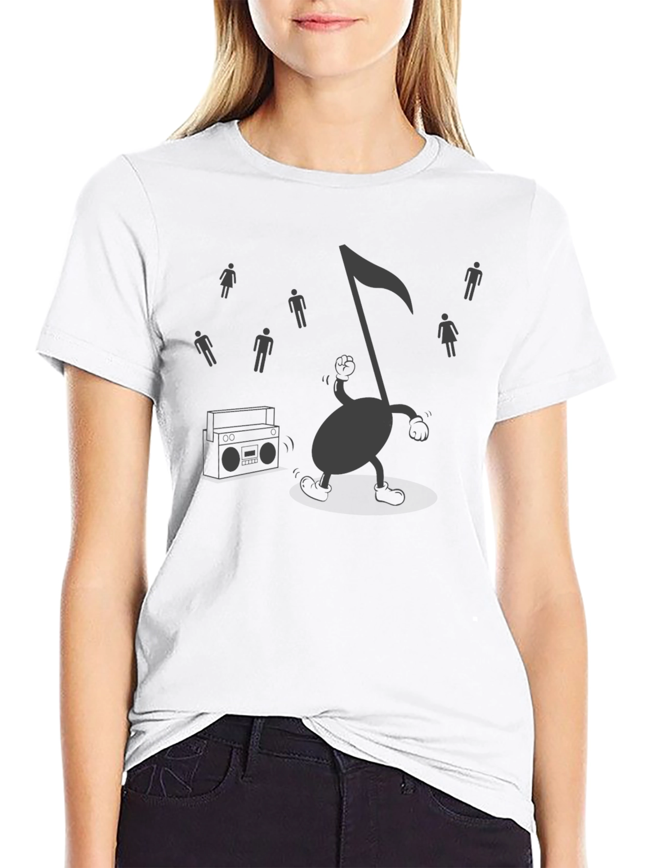 Groovy Music Note T-Shirt