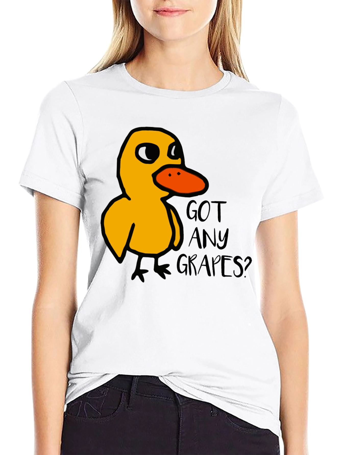 Got Any Grapes Duck T-Shirt Funny Meme Tee