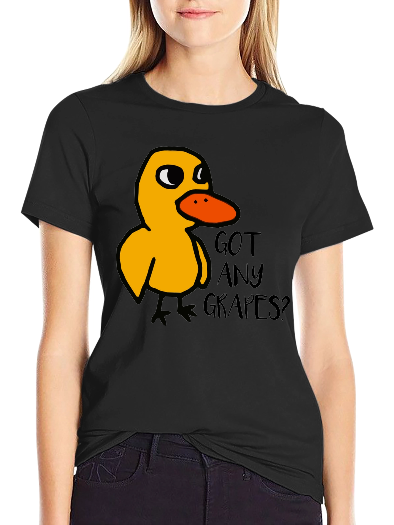 Got Any Grapes Duck T-Shirt Funny Meme Tee