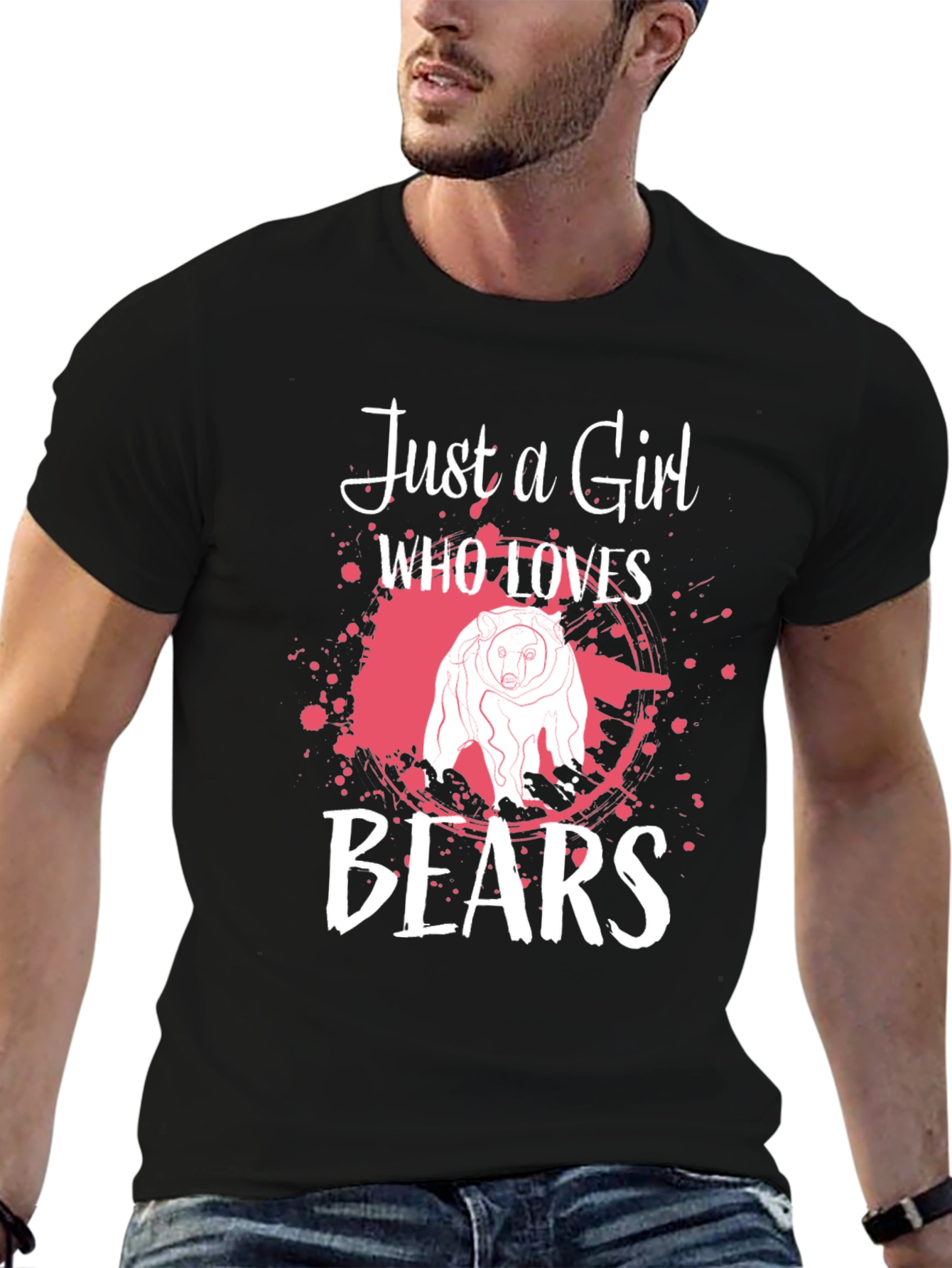 Just a Girl Who Loves Bears T-Shirt