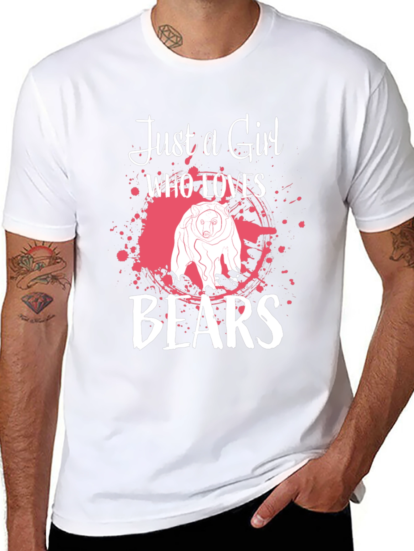 Just a Girl Who Loves Bears T-Shirt