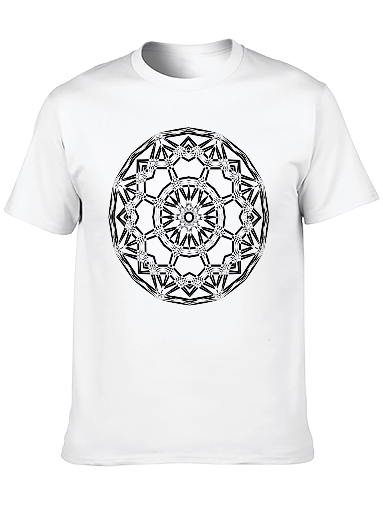 Mandala Graphic Black T-Shirt - Stylish Casual Wear