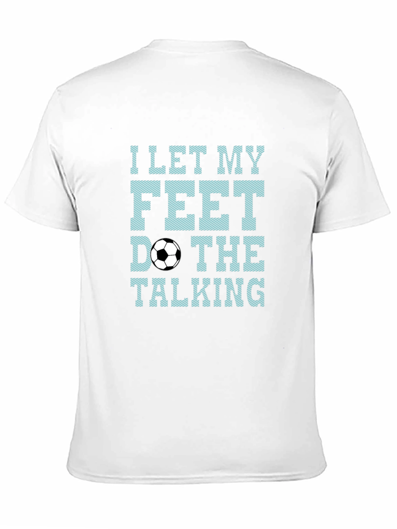 Soccer Feet Talking Graphic T-Shirt