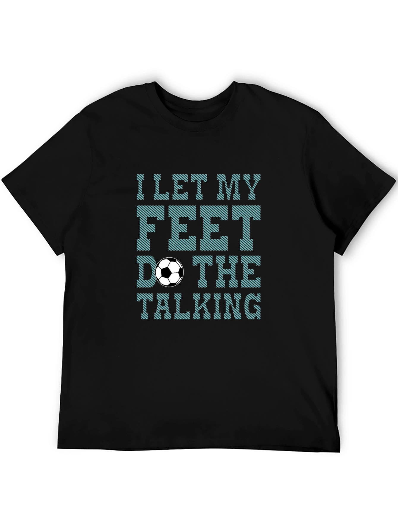 Soccer Feet Talking Graphic T-Shirt