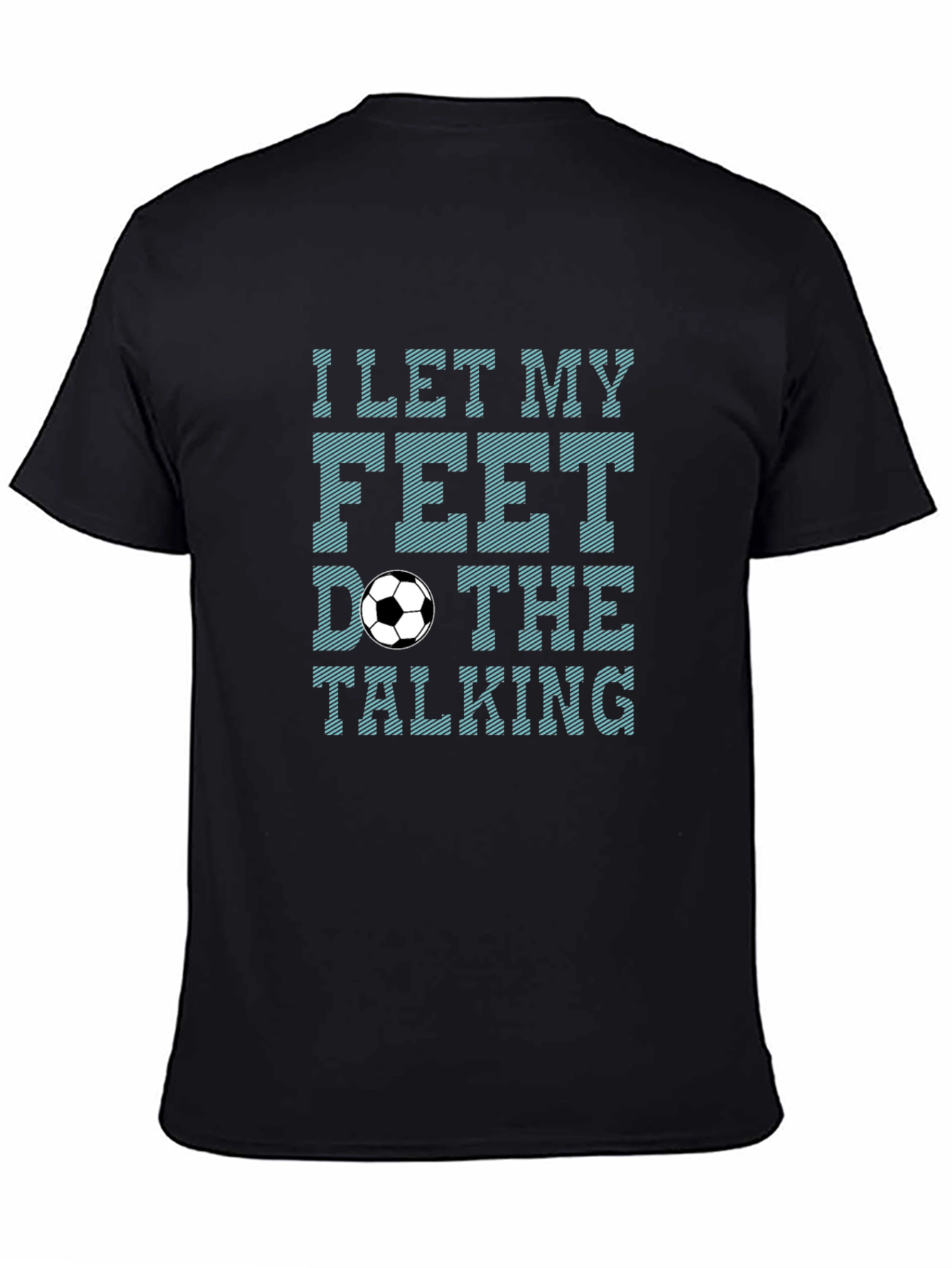 Soccer Feet Talking Graphic T-Shirt