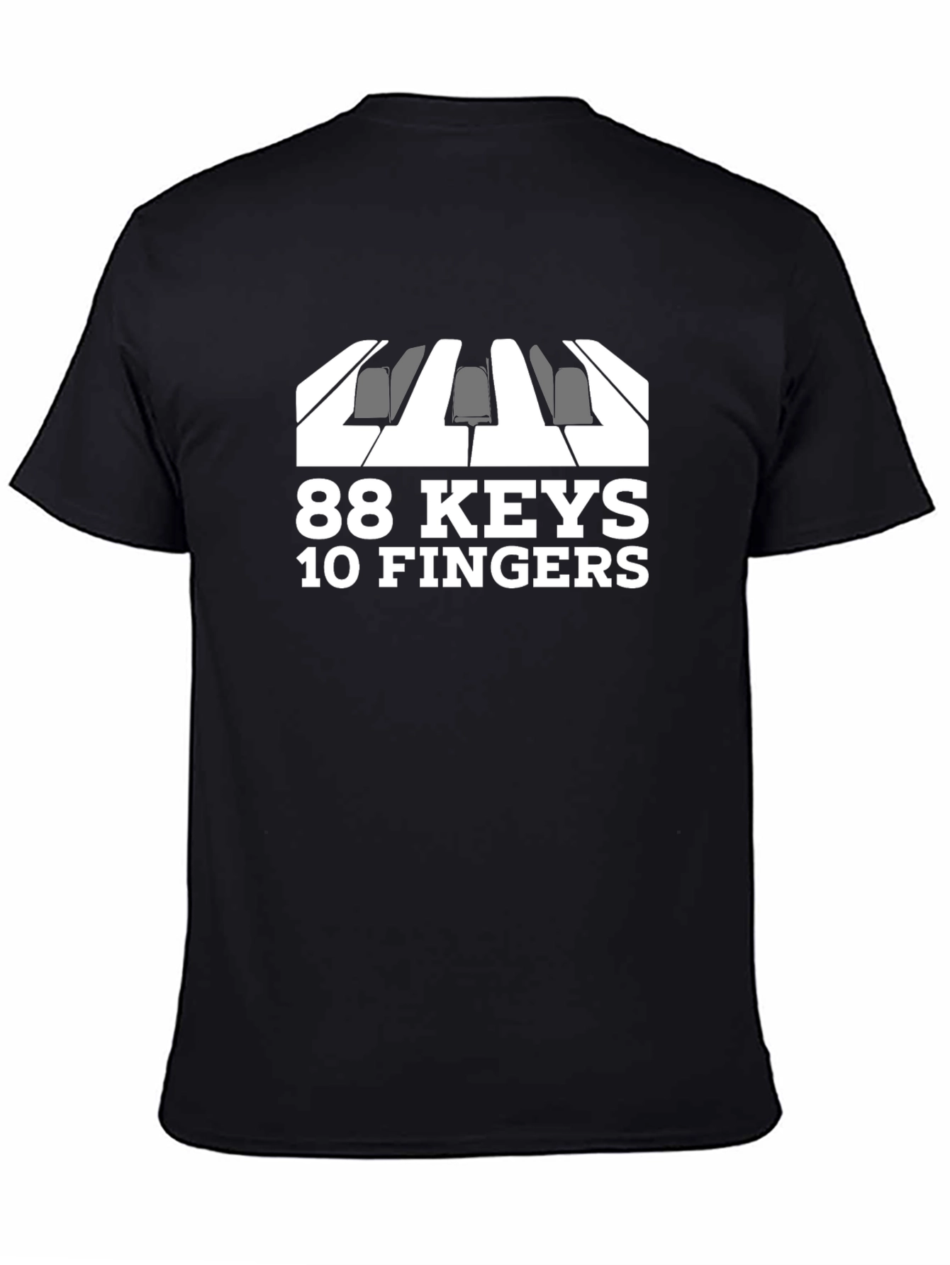 88 Keys 10 Fingers Piano Musician T-Shirt
