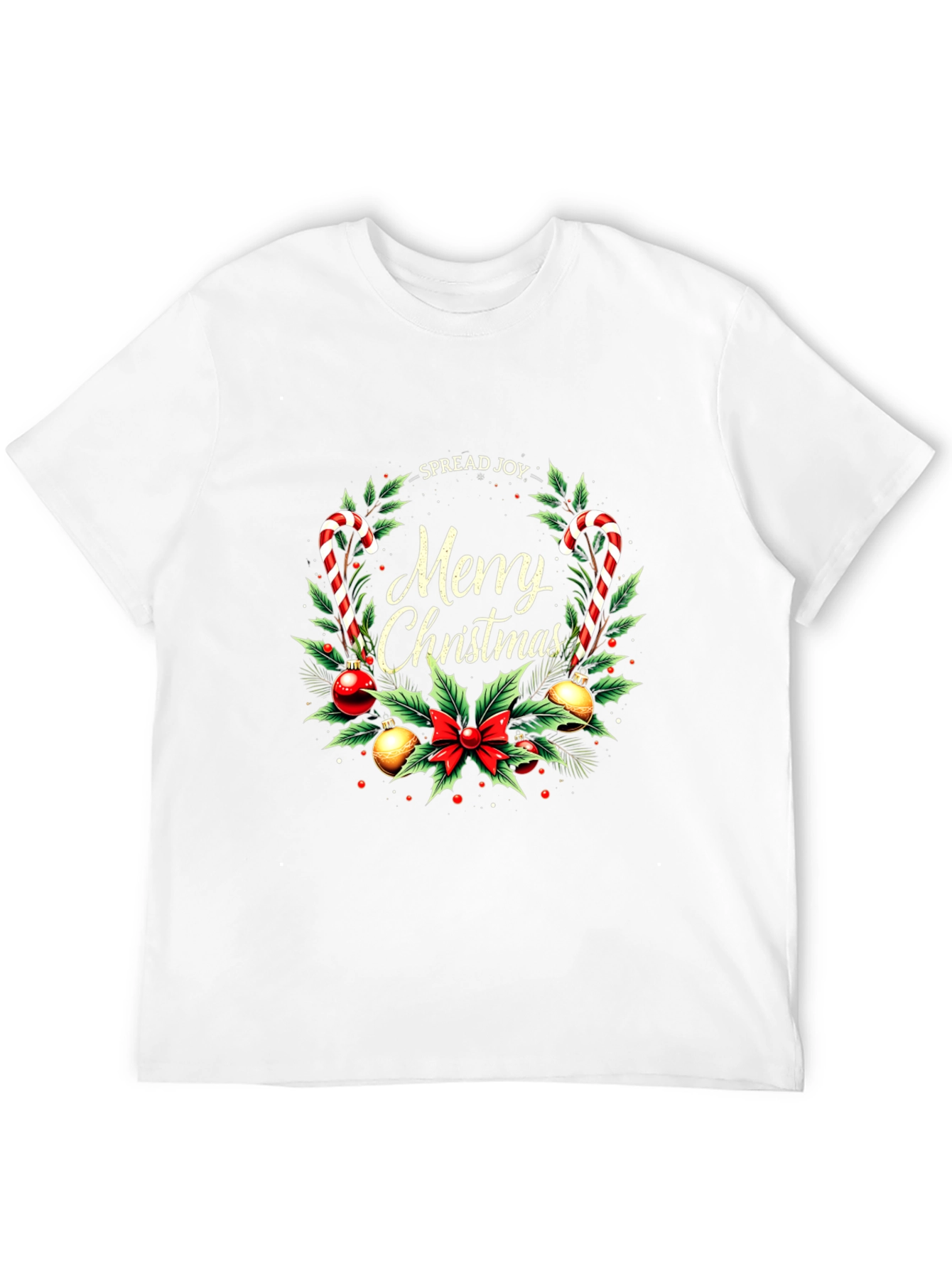 Merry Christmas Graphic Tee - Spread Joy!