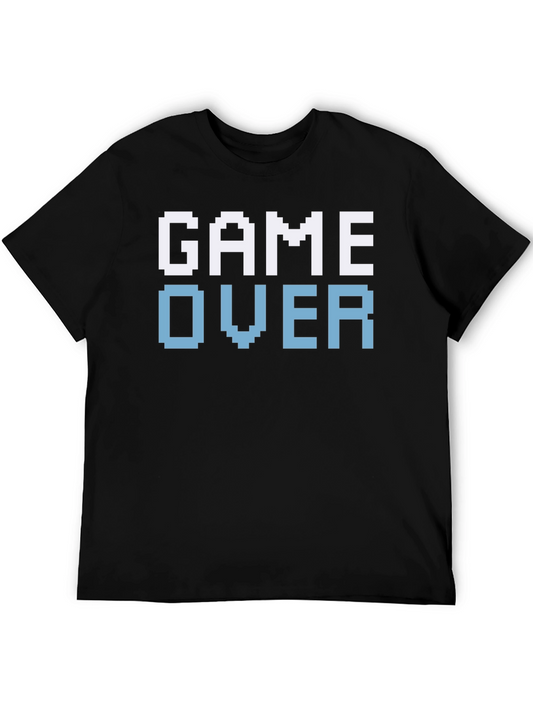 Game Over Graphic Tee - Gamer Style
