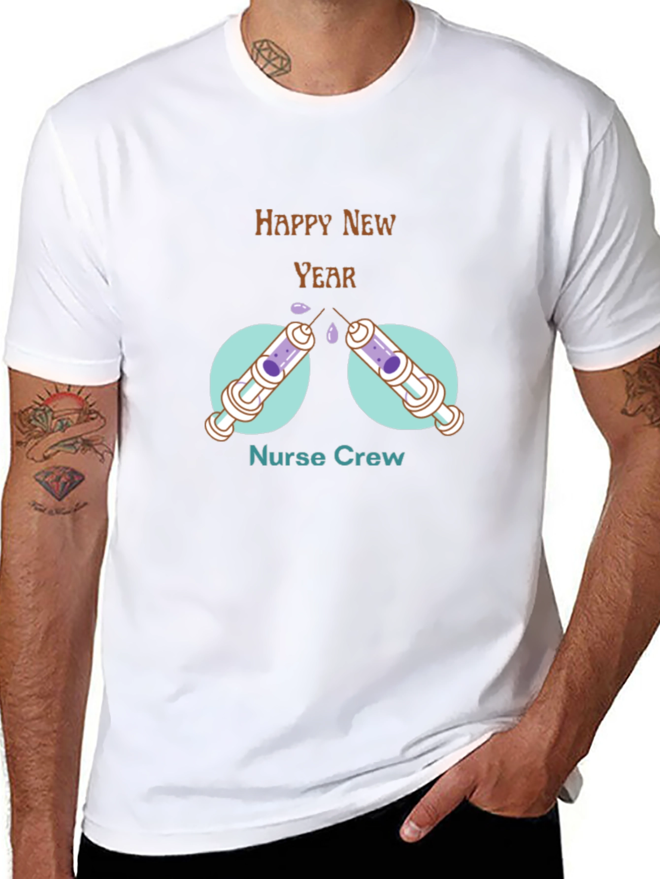 Happy New Year Nurse Crew T-Shirt