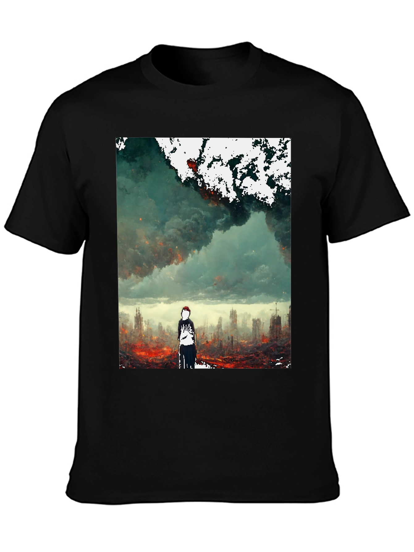 Post-Apocalyptic Graphic T-Shirt - Premium Cotton