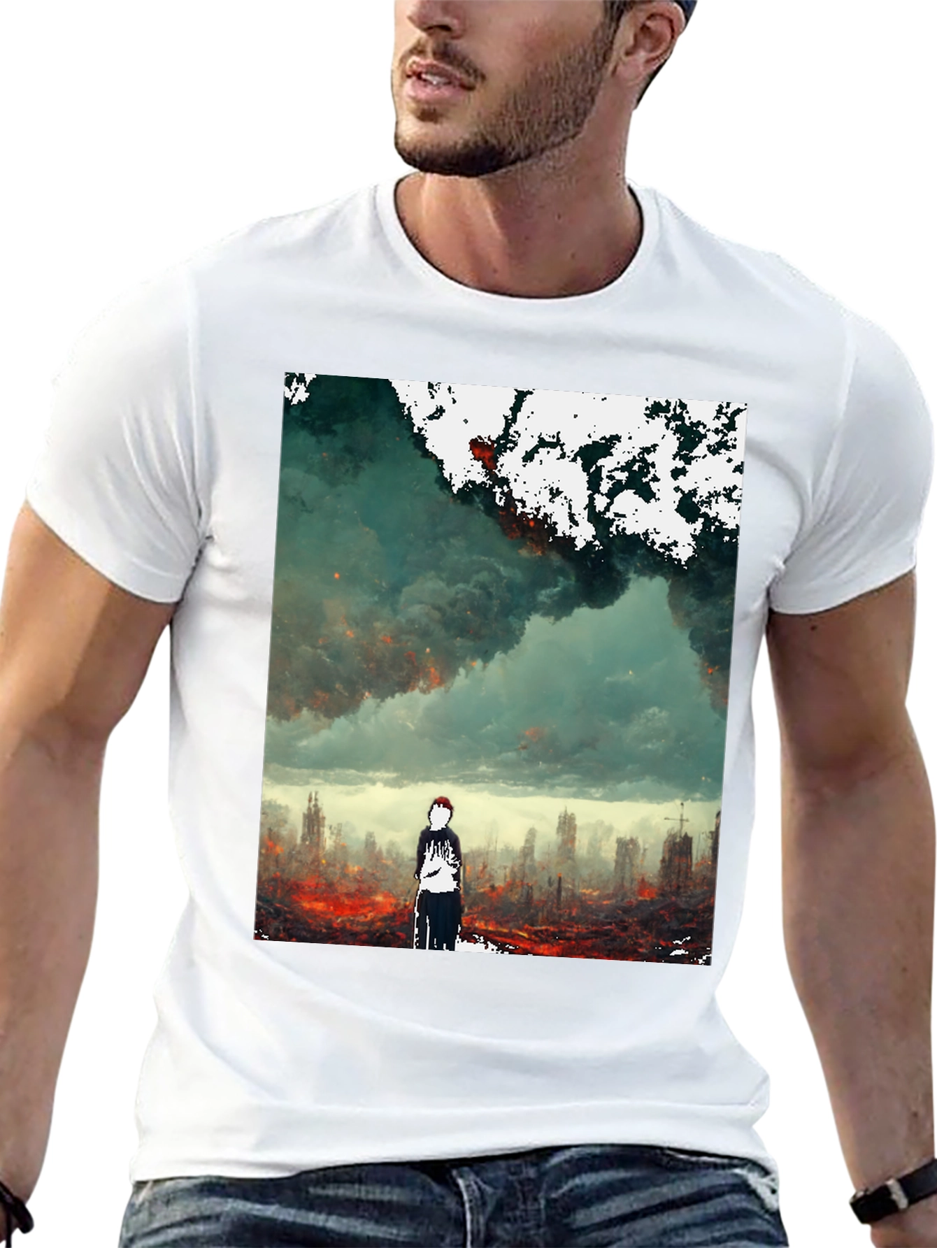 Post-Apocalyptic Graphic T-Shirt - Premium Cotton