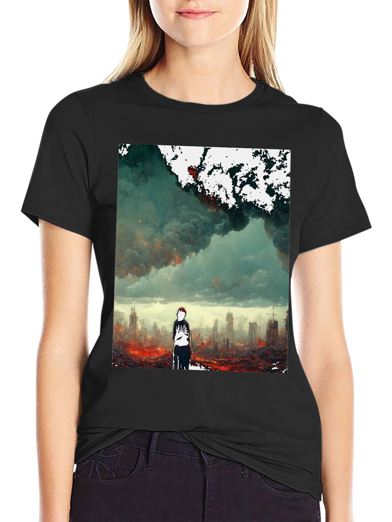 Post-Apocalyptic Graphic T-Shirt - Premium Cotton