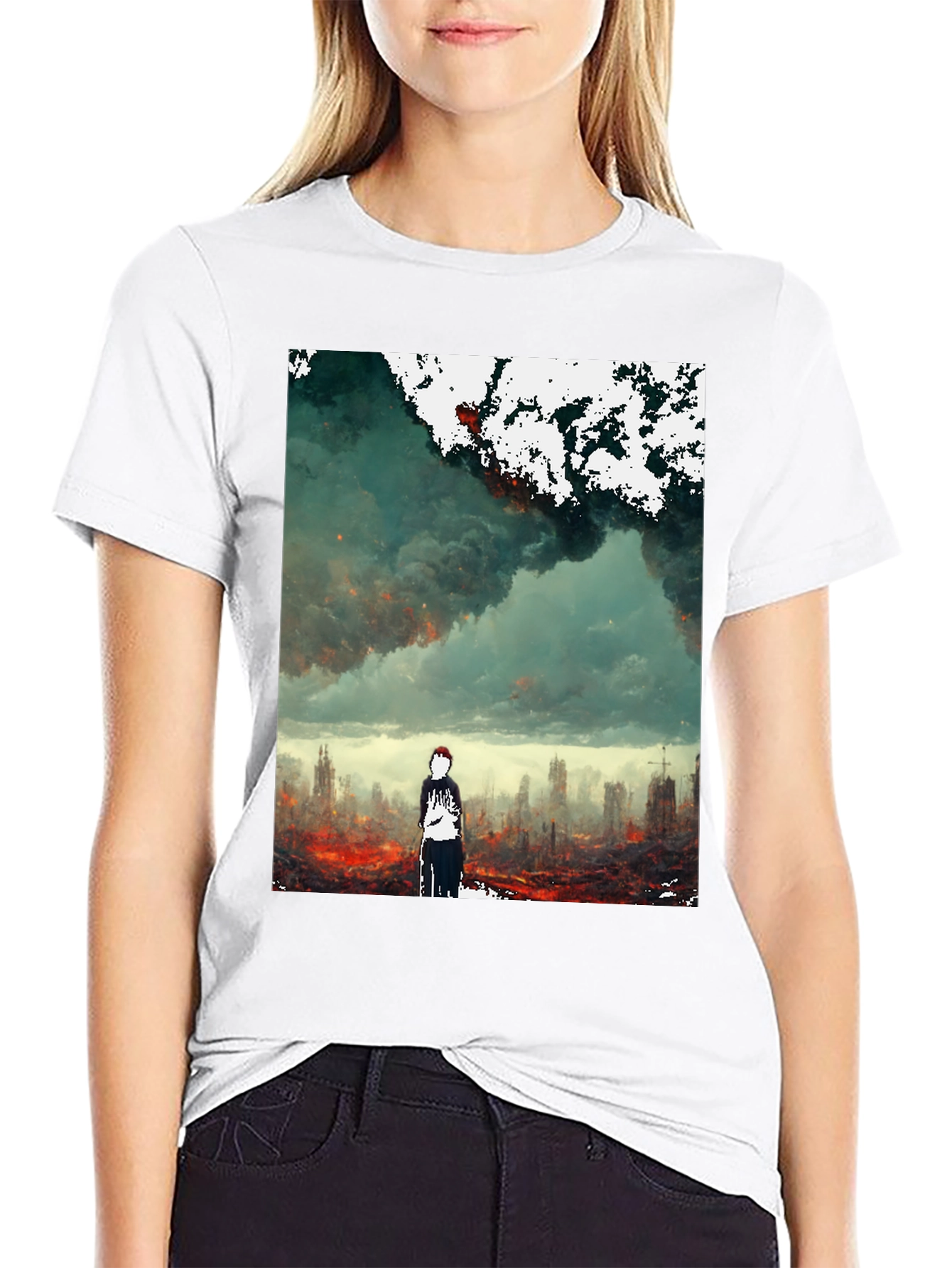 Post-Apocalyptic Graphic T-Shirt - Premium Cotton