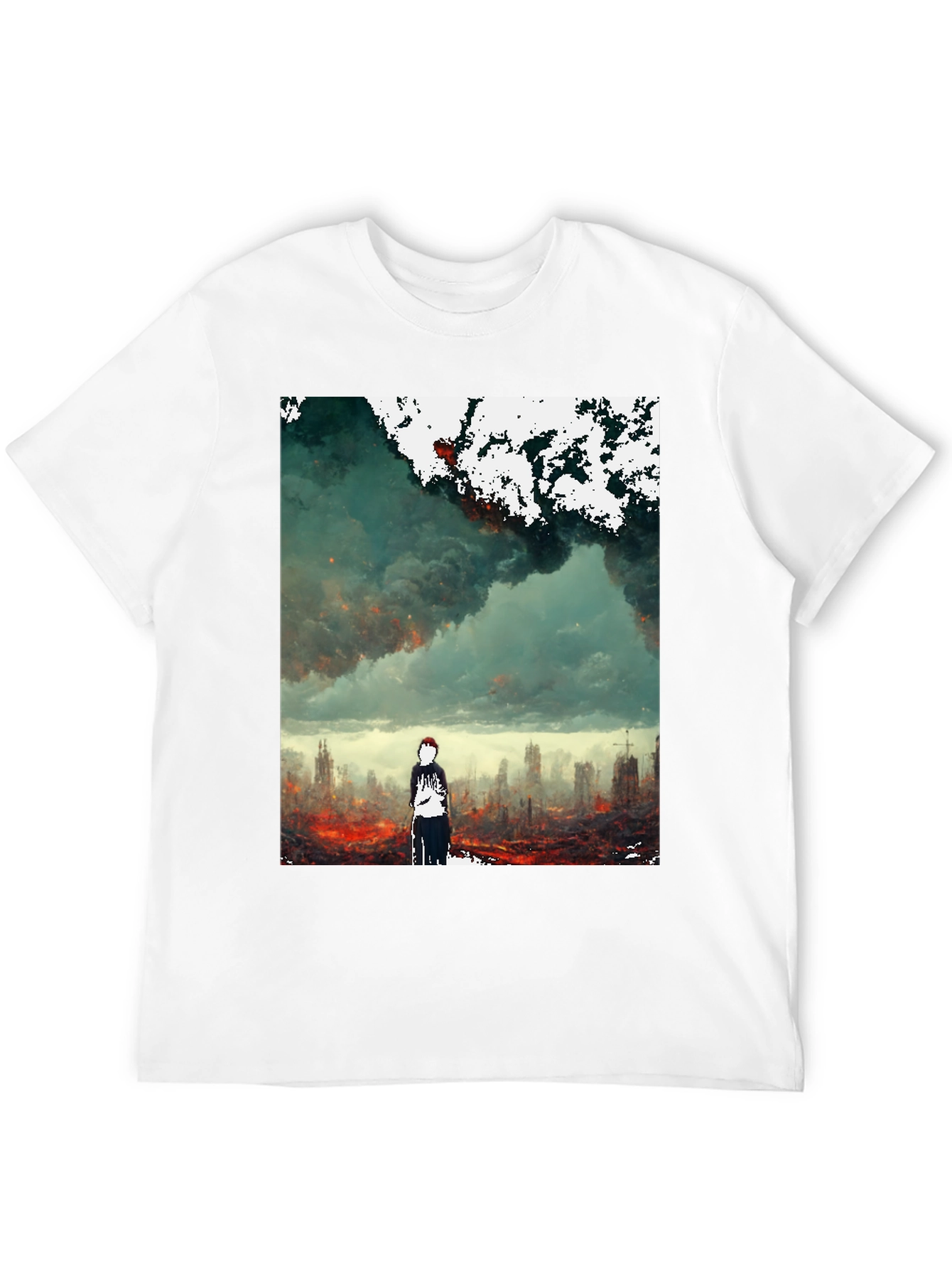 Post-Apocalyptic Graphic T-Shirt - Premium Cotton