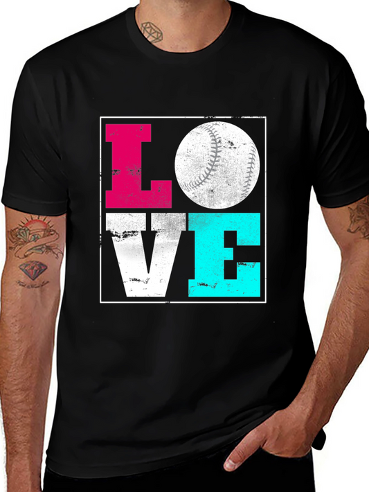 Baseball Love Graphic T-Shirt