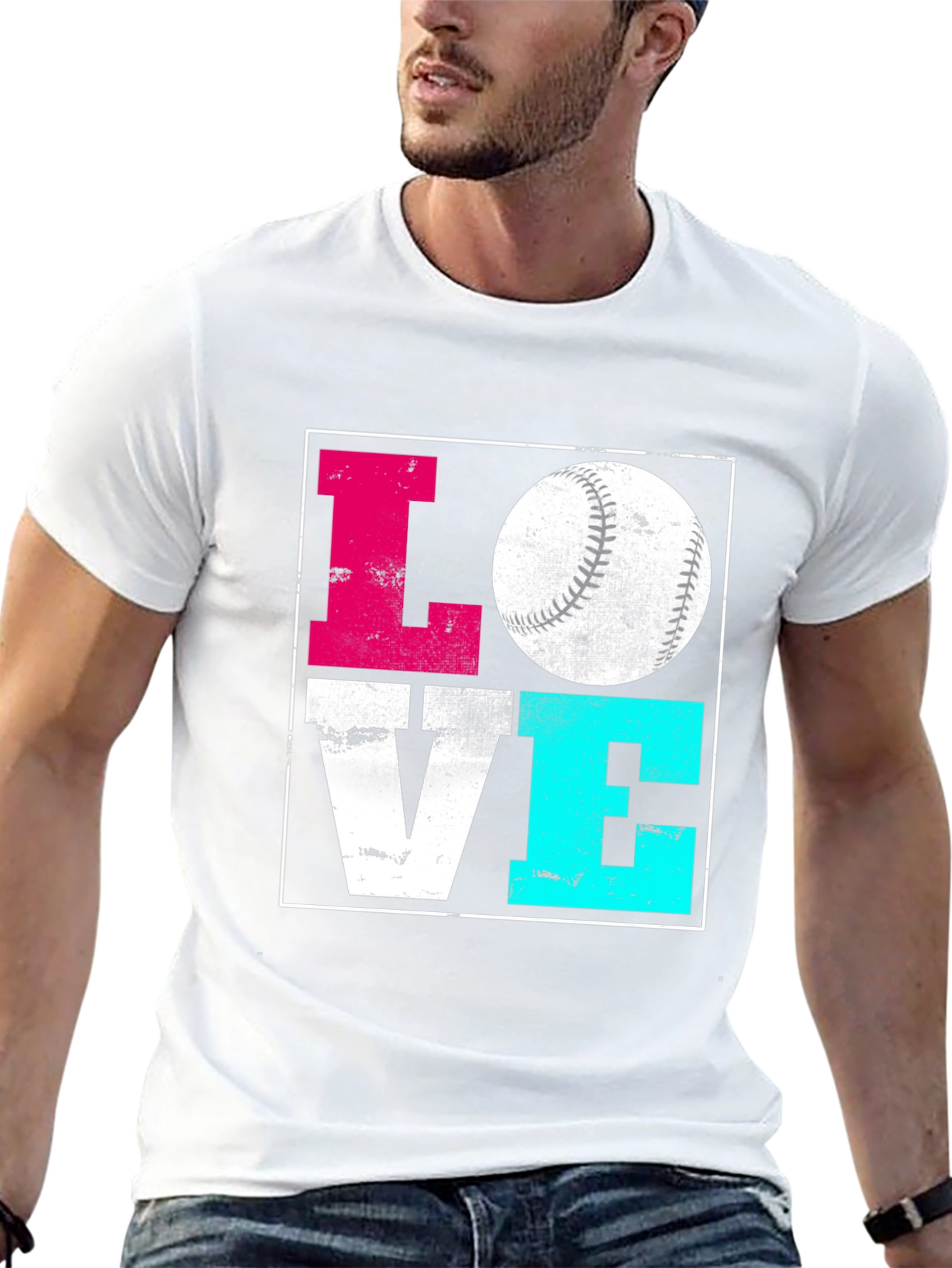 Baseball Love Graphic T-Shirt