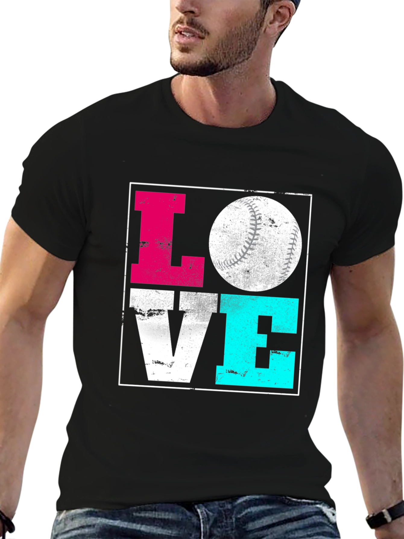 Baseball Love Graphic T-Shirt