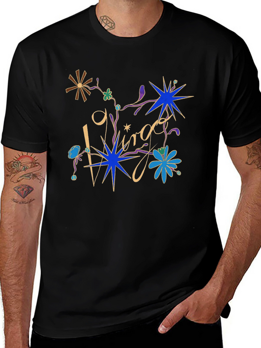 Virgo Zodiac Graphic Tee - Stylish & Comfortable