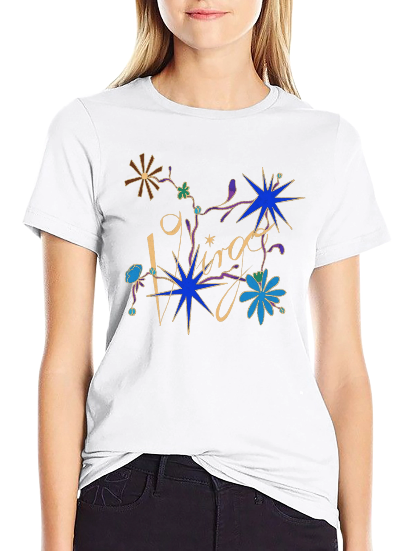 Virgo Zodiac Graphic Tee - Stylish & Comfortable