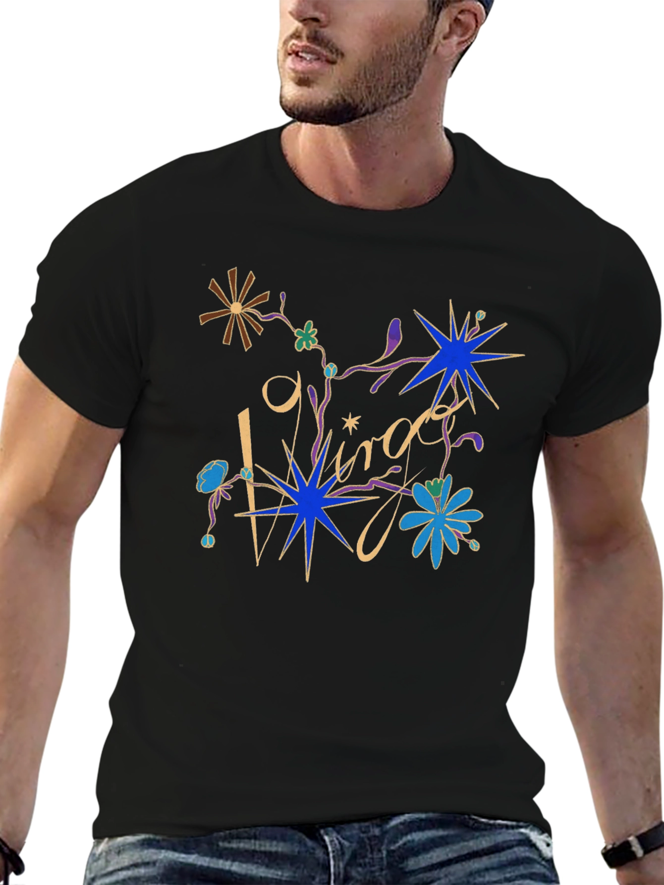 Virgo Zodiac Graphic Tee - Stylish & Comfortable