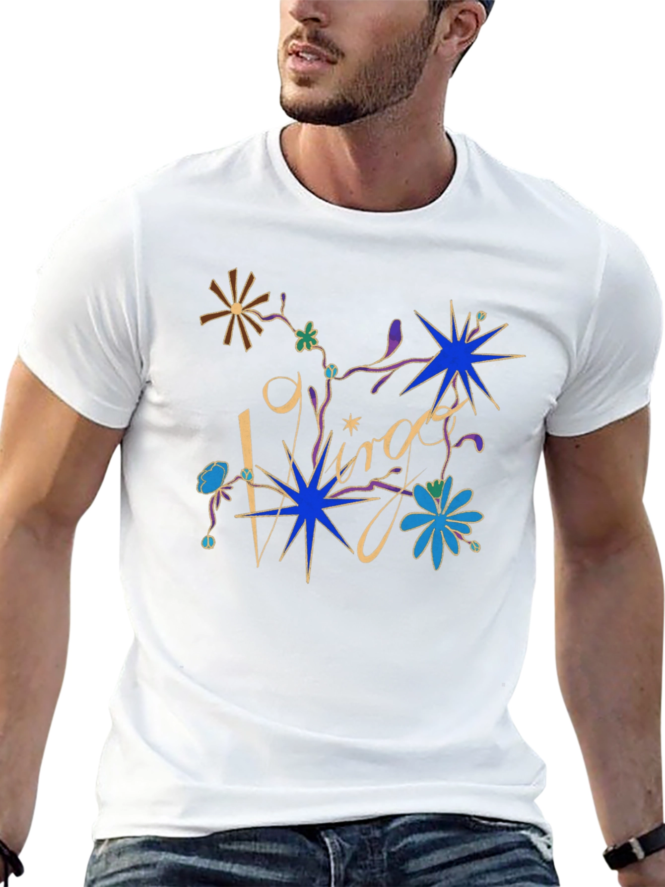 Virgo Zodiac Graphic Tee - Stylish & Comfortable