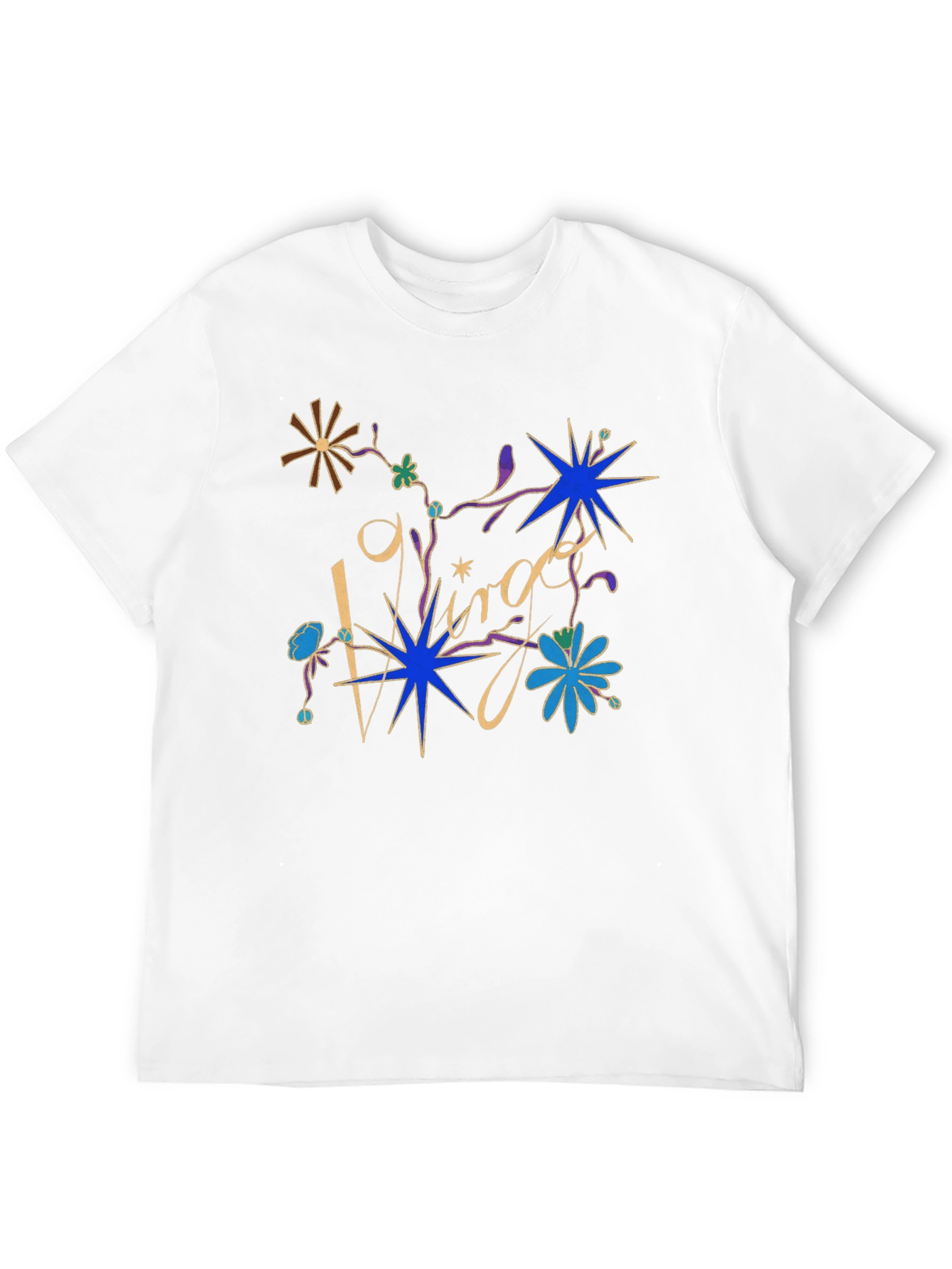 Virgo Zodiac Graphic Tee - Stylish & Comfortable