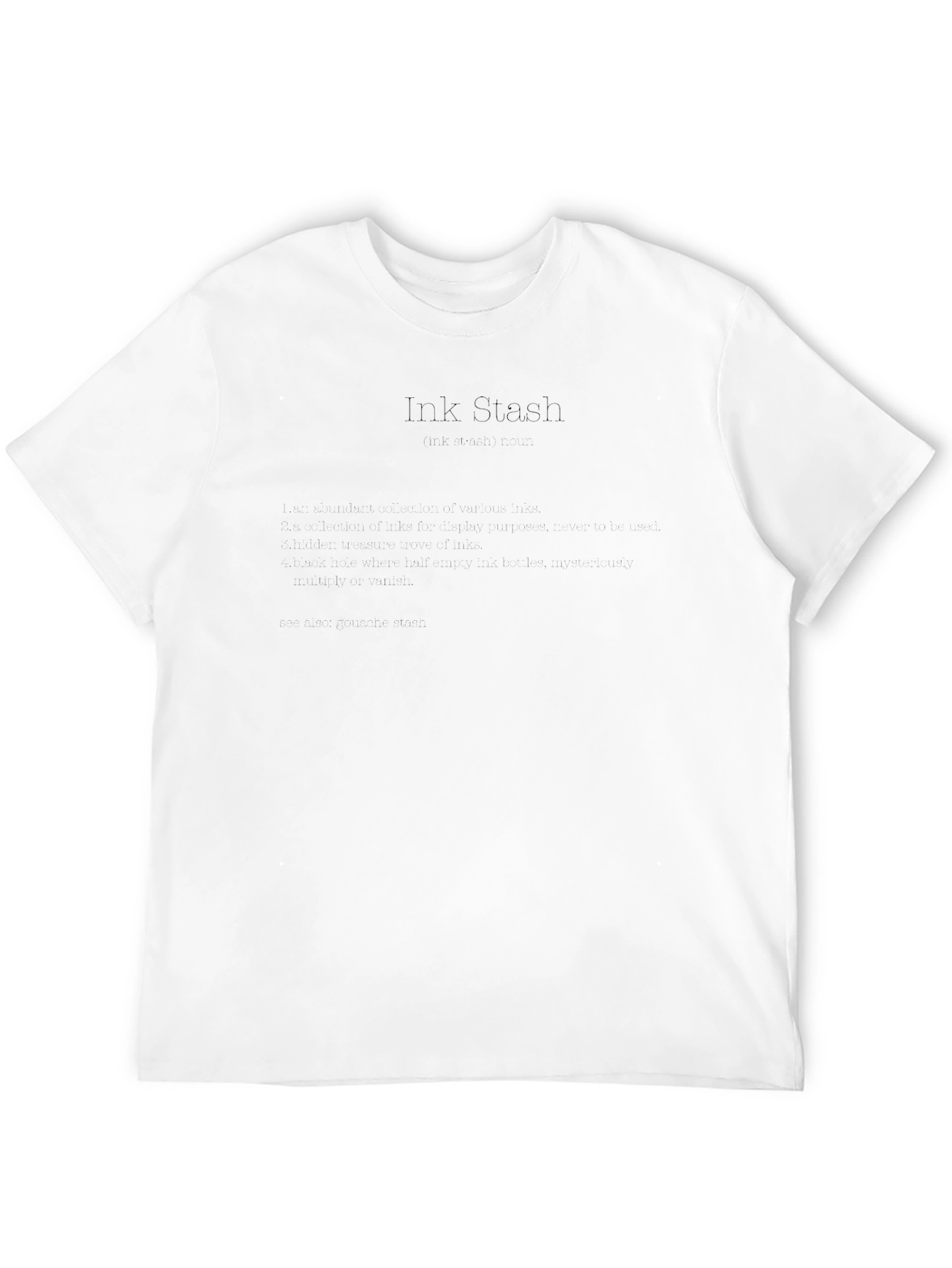 Classic Black Crew Neck Tee